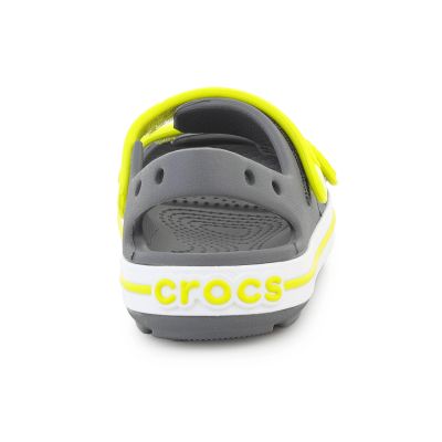 5. CROCS CROCBAND CRUISER SANDAL T KIDS SLATE GRAY/ACIDITY 209424-1NJ