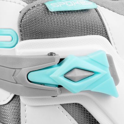 8. Spokey Prime Pro WH/TQ 40 926968 inline skates