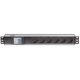 3. Intellinet 711432 PDU 6-Outlet Power Distribution Unit 1.5U Black, Gray
