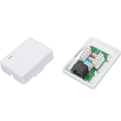 ALANTEC Surface-mounted socket UTP cat.5e 1xRJ45
