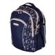 Herlitz Ultimate Blossom Backpack School Backpack Beige, Navy Blue (Navy) Polyester