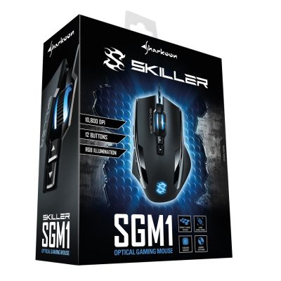 7. Sharkoon Skiller SGM1 mouse Right side USB Type-A Optical 10800 DPI