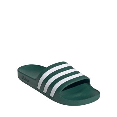 2. Adidas Adilette Aqua Green Flip Flops KJ7363