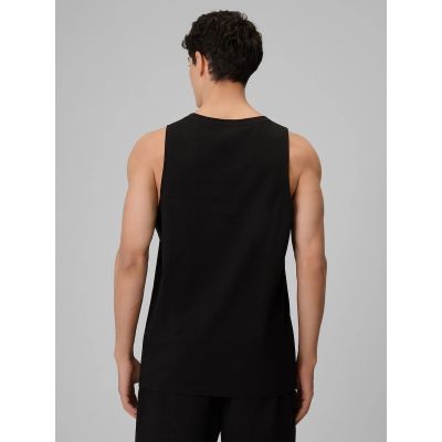 2. Regular sleeveless shirt for men, smooth, 4F 4FRSS26TSLEM367-20S