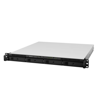 2. NAS Synology RS1619xs+; 1U RACK; 4x (3.5" SATA HDD/2.5" SATA HDD); Intel Xeon D-1527; 8 GB DDR4 ECC UDIMM (max. 64 GB), 4x 1GbE RJ-45