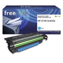 Freecolor K18243F7 Toner Cartridge 1pc Cyan Replacement