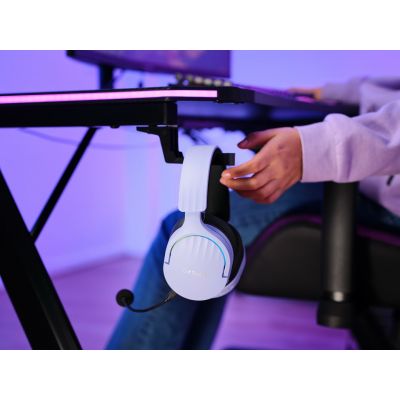 8. Trust GXT 491P FAYZO WIRELESS Purple Gaming Headphones