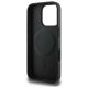 7. Guess Grained Gold Ring MagSafe case for iPhone 16 Pro Max - black
