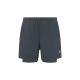 Rogelli ESSENTIAL 2in1 men's shorts gray 3XL