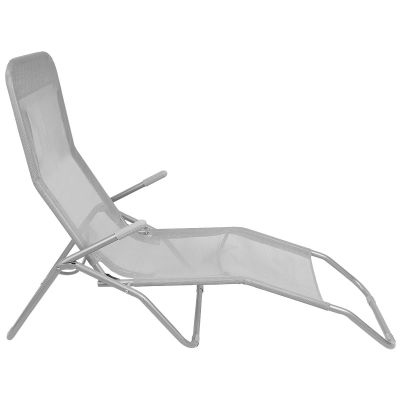14. GRAVITY FOLDING CHAIR LAZZY GREY ENERO CAMP