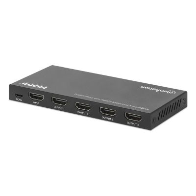 5. Manhattan 208369 HDMI TV Splitter 4x HDMI