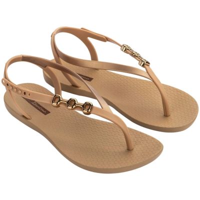 2. Ipanema Sandal Class women's flip-flop sandals beige with gold