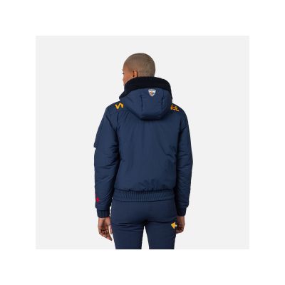 7. Rossignol W Yety Fleecy Bomber Jacket Jkt blue