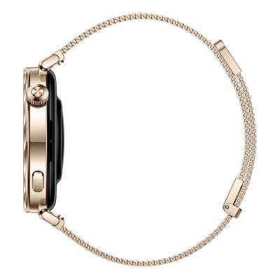 4. Huawei WATCH GT 5 41mm | Smartwatch | GPS (Satellite) | AMOLED | 1.32 inch | Gold