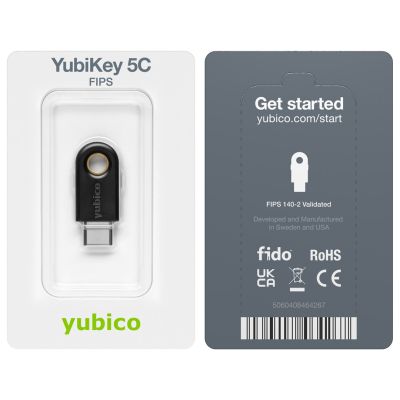 YUBICO YubiKey 5C FIPS USB-C USBC Sicherheitsschlüssel (5060408464267)