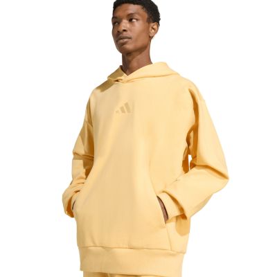 4. Men's adidas All Szn Fleece Hoodie Yellow KT3105
