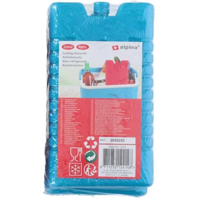 5. 4X220ML BLUE FRIDGE INSERT