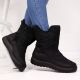 12. Waterproof snow boots NEWS W EVE309A black