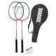 5. SMJ Badminton Set /2 Rackets + 3 Shuttlecocks/ TL020