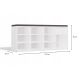 4. TALLIN WHITE SHOE CABINET