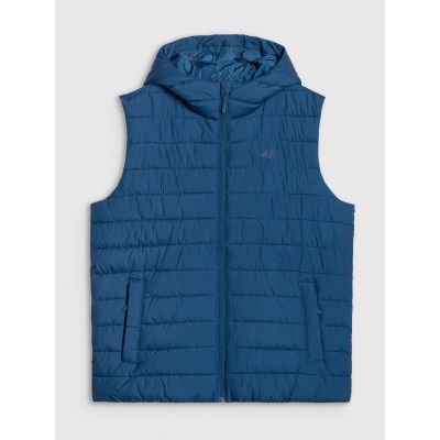 6. Men’s puffer vest with synthetic filling 4F 4FWAW25TVJAM225-30S