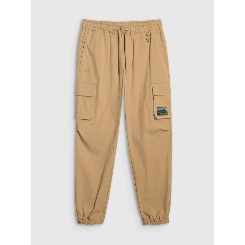 9. Men's casual cargo pants 4F 4FRAW25TTROM1690-83S