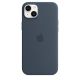4. Apple Original iPhone 14 Plus Silicone Case with MagSafe Sturmblau