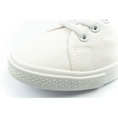 6. Lee Cooper shoes women's sneakers sporty white slip-on ballet flats