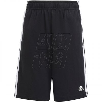2. Adidas Essentials 3-Stripes Knit Jr Shorts HY4714