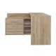 6. Corner desk + chest of drawers DANY 120x50xH76 sonoma