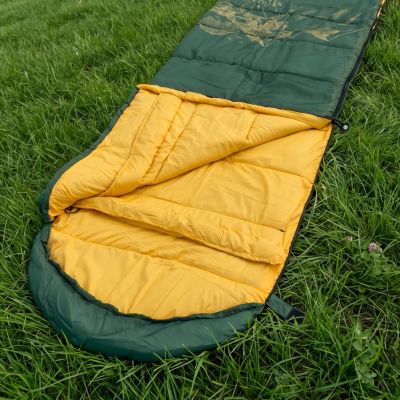 5. OFFLANDER TRAVEL SLEEPING BAG WITH HOOD