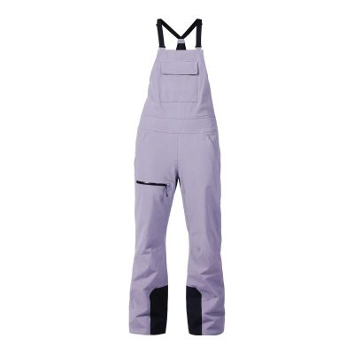 ROSSIGNOL W Outerlimits Insulated Bib Women's Ski Pants Gray