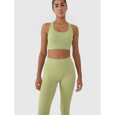 3. Women's seamless training leggings 4F 4FRSS25TFTIF309-42S