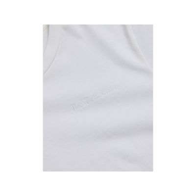 3. Peak Performance W Original Small Logo Tee White