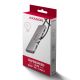7. Axagon HMC-5H USB-C 3.2 Gen 1 hub 3x USB-A 4K HDMI PD 100W - Silver Wired USB 3.2 Gen 1 (3.1 Gen 1) Type-C Silver