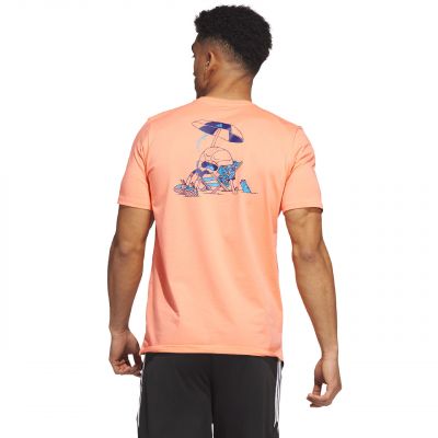 2. adidas Lil Stripe Spring Break Graphic Short Sleeve Basketball Tee M IC1869