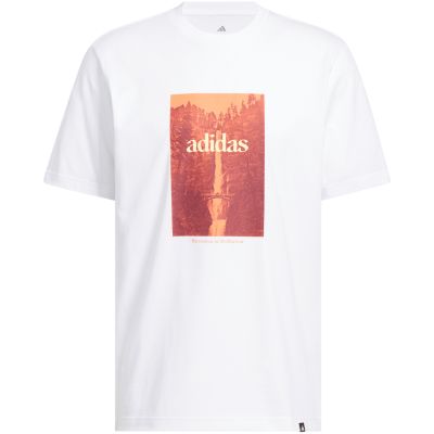 2. Men's adidas Waterfall Graphic T-shirt white KH0398