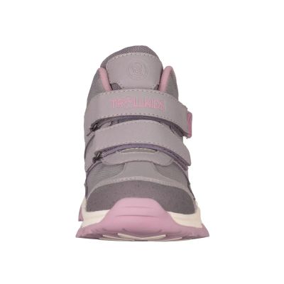 3. Trollkids Kids Kjerag Hiker Silver Grey/Mauve (577-621)
