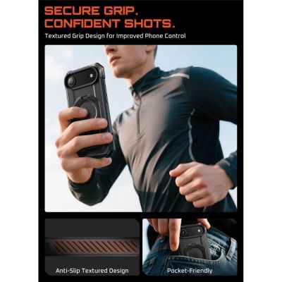 7. Supcase UB Grip Mag MagSafe Case for iPhone 17 Air - Black