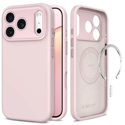 Tech-Protect Uniq MagSafe CC Case for iPhone 18 Pro Max / 17 Pro Max - Pink