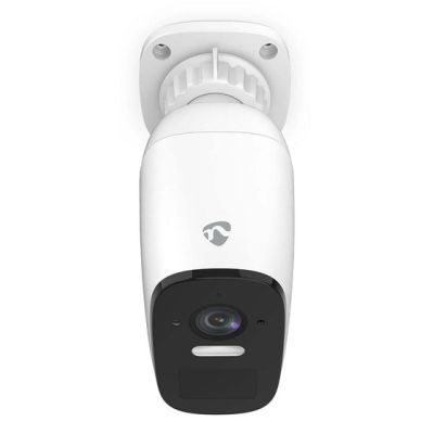 Nedis Smartlife Wifi Outdoor Camera, IP66, Motion Sensor, Night Vision, White