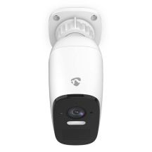 Nedis Smartlife Wifi Outdoor Camera, IP66, Motion Sensor, Night Vision, White