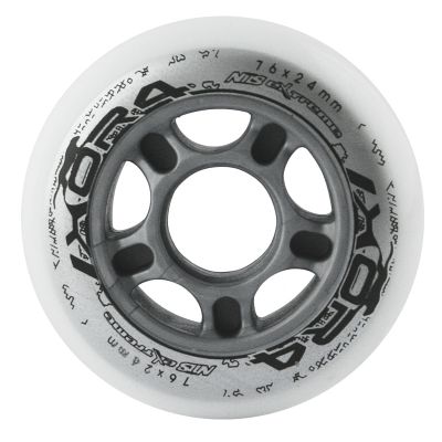 31. PU 76x24 82A WHITE WHEELS (4 pcs.) NILS EXTREME