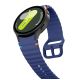 3. Tech-Protect Silicone Sport Strap for Samsung Galaxy Watch 4 / 5 / 5 Pro / 6 / 7 / FE - Blue