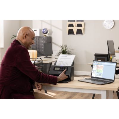 12. Canon imageFORMULA DR-M260 Document Scanner with Feeder, 600 x 600 DPI, A4, Black