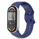 Tech-Protect Silicone Sport Strap for Xiaomi Smart Band 8 / 9 / 10 / NFC - Blue