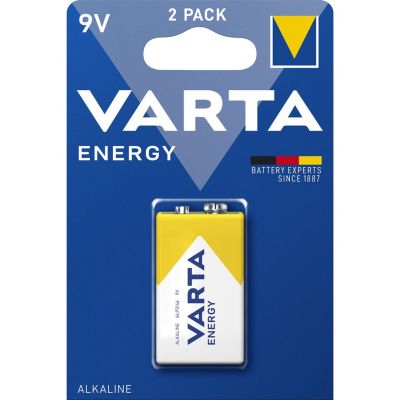 4. VARTA Energy 9V 6LR61 alkaline battery (x 1)
