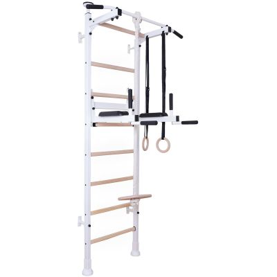 79. GYMNASTIC LADDER HANDLE BAR CHILDREN'S ACCESSORIES WHITE MAT BENCHK 413