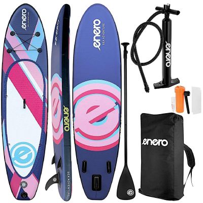SET - ENERO INFLATABLE SUP BOARD 320x81x15CM PURPLE