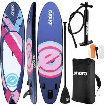 SET - ENERO INFLATABLE SUP BOARD 320x81x15CM PURPLE